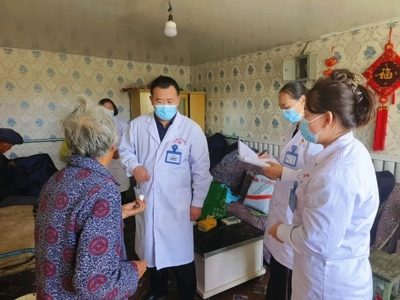 哈巴河縣啟動醫(yī)養(yǎng)結(jié)合服務(wù)，為老人晚年幸福生活“加碼”營養(yǎng)健康咨詢